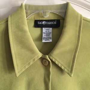 🥳 Sag harbor blazer moleskin lime 12 EC